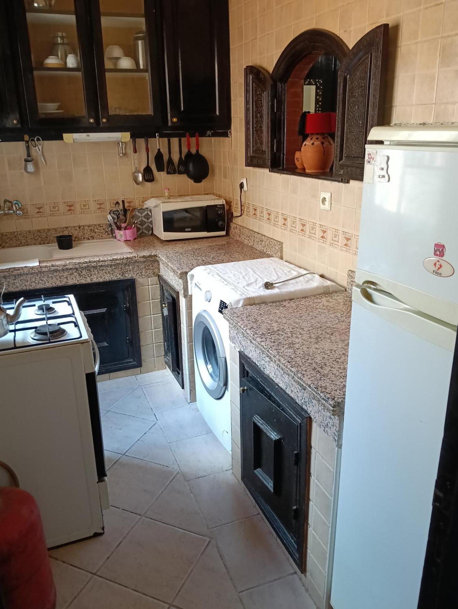 Charmant Appartement Dans Un Quartier Chic Et Calme Marraquexe Exterior foto