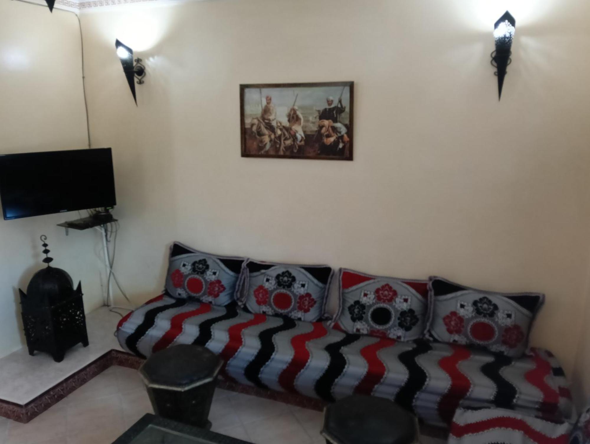 Charmant Appartement Dans Un Quartier Chic Et Calme Marraquexe Exterior foto